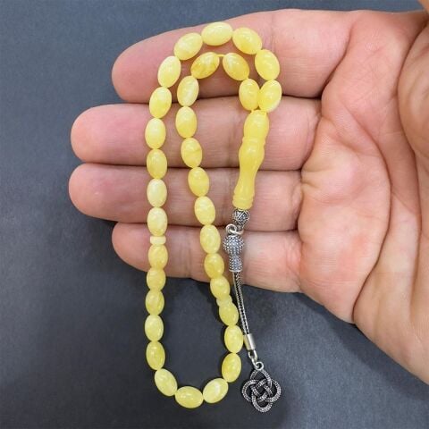 Kaliningrad Damla Kehribar Beyzi Model Tespih 5.8*8 (mm)