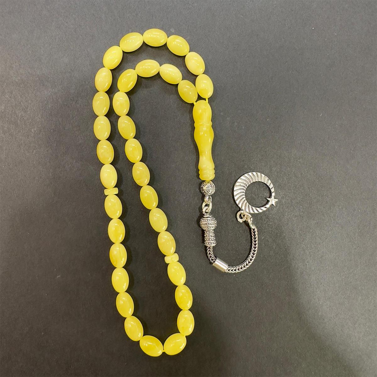 Kaliningrad Damla Kehribar Beyzi Model Tespih 5.8:8 (mm)