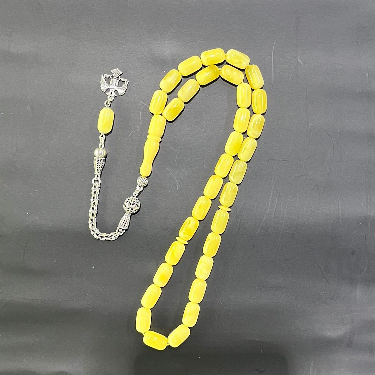 Kaliningrad Damla Kehribar Kapsül Tespih 7*11,5 (mm)