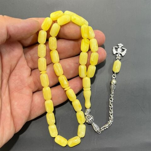 Kaliningrad Damla Kehribar Kapsül Tespih 7*11,5 (mm)