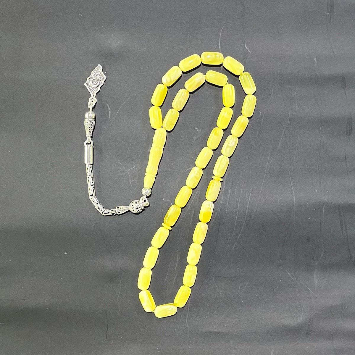 Kaliningrad Damla Kehribar Kapsül Tespih 5,5*10,5 (mm)