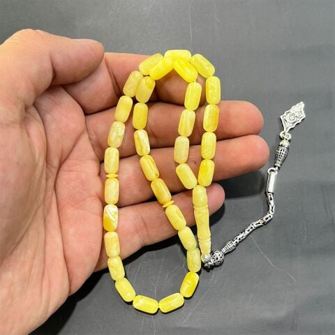 Kaliningrad Damla Kehribar Kapsül Tespih 5,5*10,5 (mm)