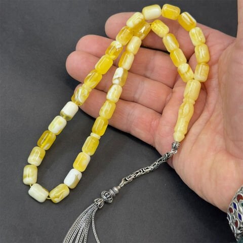 N.N Kaliningrad Damla Kehribar Tespih 7,5*10,3 (mm)