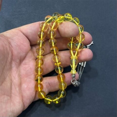 2. El Şeffaf Kaliningrad Damla Kehribar 9 (mm)