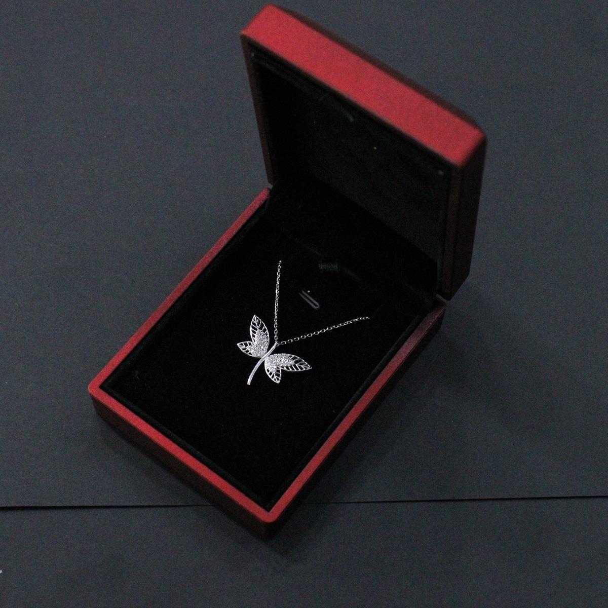 Yusufçuk Figürlü Silver Hayalet Kolye