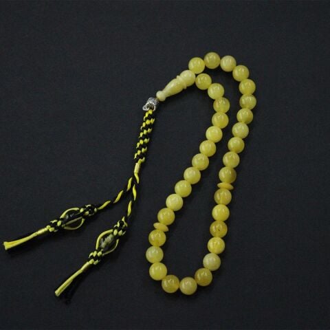 Ukrayna Küre Damla Kehribar Tespih 8 (mm)