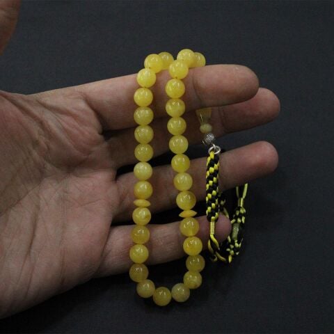 Ukrayna Küre Damla Kehribar Tespih 8 (mm)