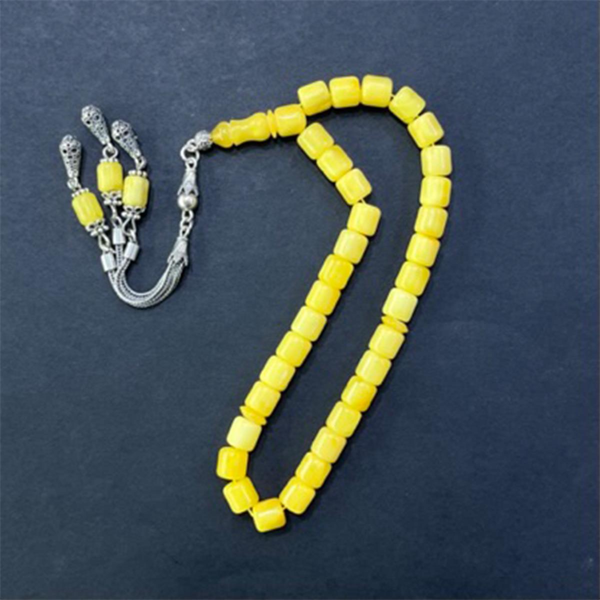 Kaliningrad Damla Kehribar Kısa Kapsül Tespih 7*7,3 (mm)