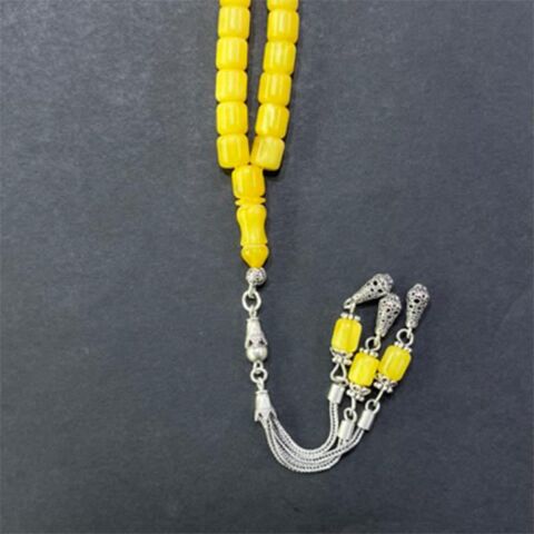 Kaliningrad Damla Kehribar Kısa Kapsül Tespih 7*7,3 (mm)