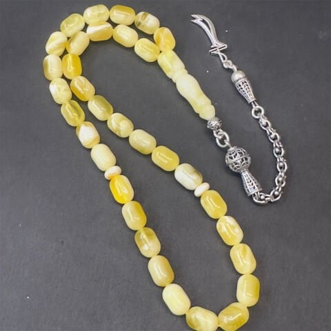 N.N Kaliningrad Damla Kehribar Tespih 6,5*9,5 (mm)