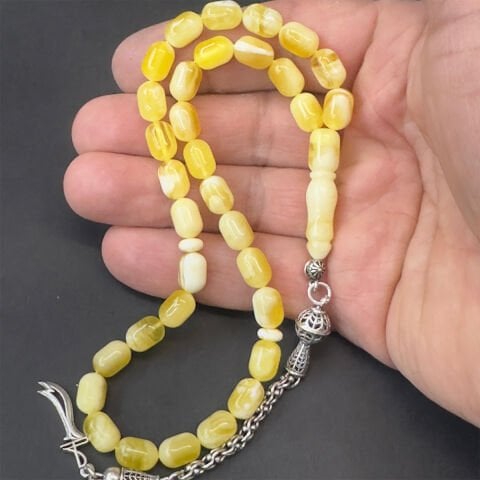 N.N Kaliningrad Damla Kehribar Tespih 6,5*9,5 (mm)