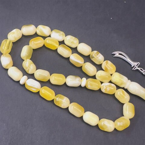 N.N Kaliningrad Damla Kehribar Tespih 6,5*9,5 (mm)