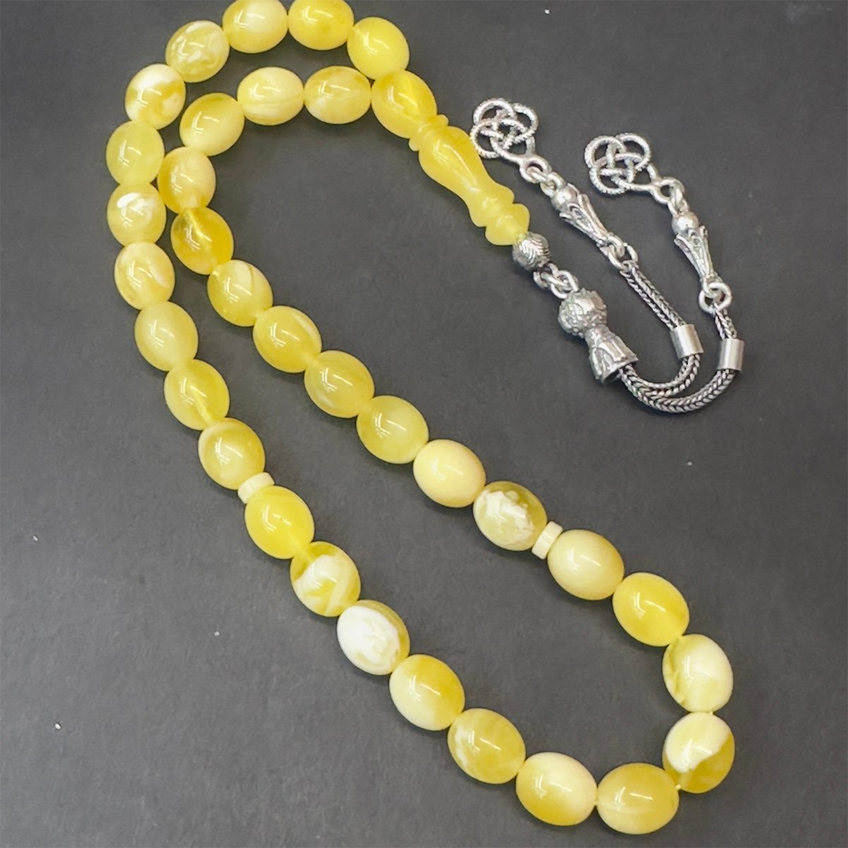 N.N Kaliningrad Damla Kehribar Tespih 7,5*9 (mm)