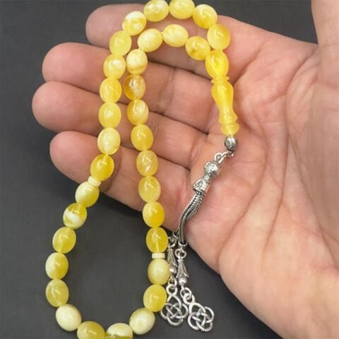 N.N Kaliningrad Damla Kehribar Tespih 7,5*9 (mm)