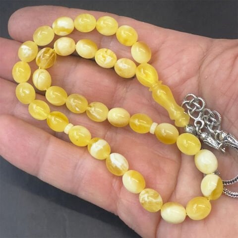 N.N Kaliningrad Damla Kehribar Tespih 7,5*9 (mm)