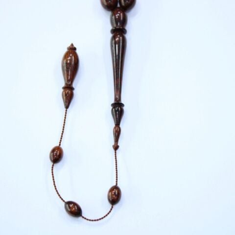 Usta İşçilikli Yılan Ağacı Tespih 8,8*12,7 (mm)