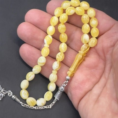 N.N Kaliningrad Damla Kehribar Tespih 7*8,5 (mm)