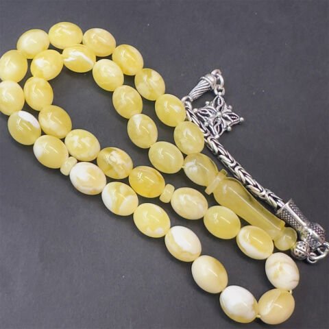 N.N Kaliningrad Damla Kehribar Tespih 7*8,5 (mm)