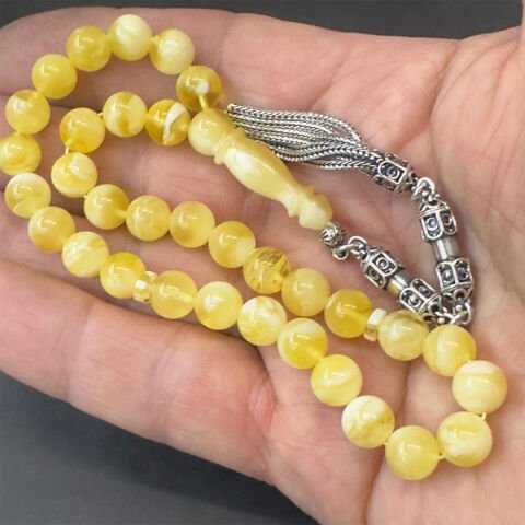 N.N Kaliningrad Damla Kehribar Tespih 7,5 (mm)