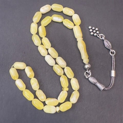 N.N Kaliningrad Damla Kehribar Tespih 5*9 (mm)