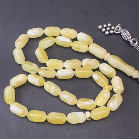 N.N Kaliningrad Damla Kehribar Tespih 5*9 (mm)