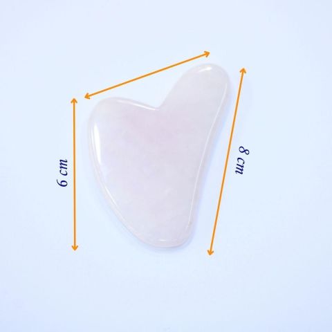 Pembe Kuvars Gua Sha & Roller Set