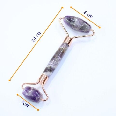 Ametist Gua Sha & Roller Set