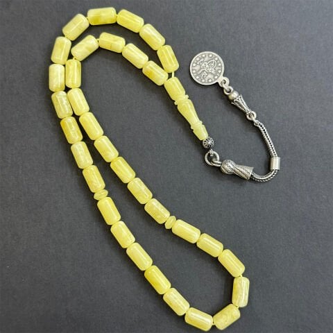 Kaliningrad Damla Kehribar Tespih 5*9 (mm)-4