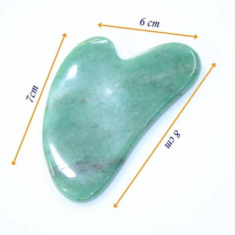 Aventurin Gua Sha & Roller Set