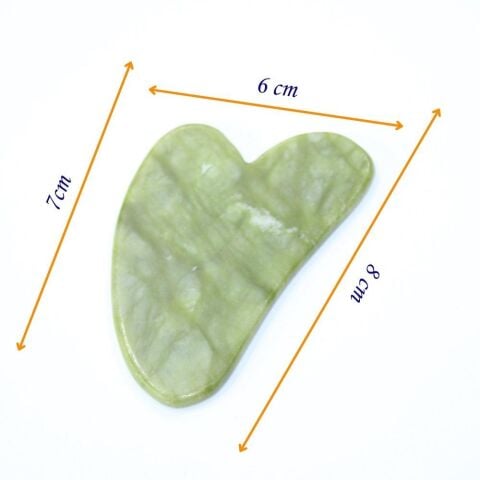 Jade (Yeşim) Gua Sha & Roller Set