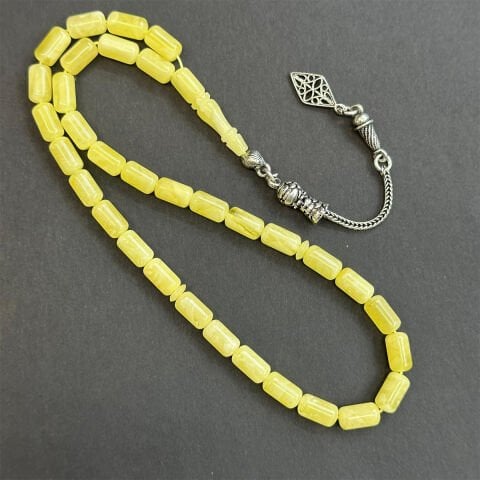 Kaliningrad Damla Kehribar Tespih 5*9 (mm)-5