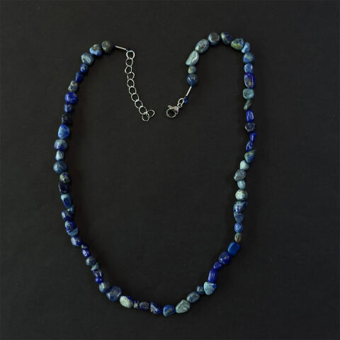 Lapis Lazuli Doğal Taş Kolye