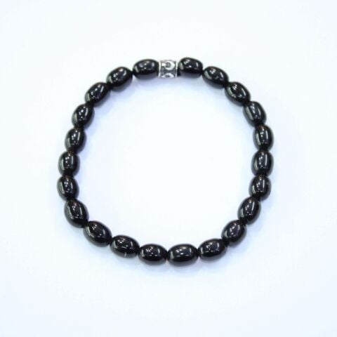 Oltu Taşı Unisex Bileklik 7*10 (mm)