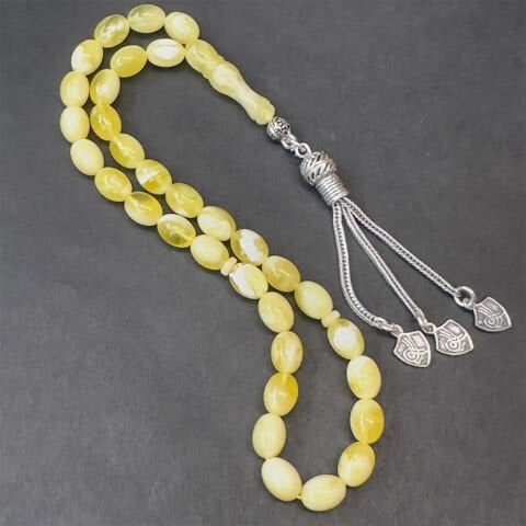 N.N Kaliningrad Damla Kehribar Tespih 6*8 (mm)