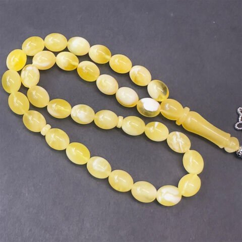 N.N Kaliningrad Damla Kehribar Tespih 7*9 (mm)