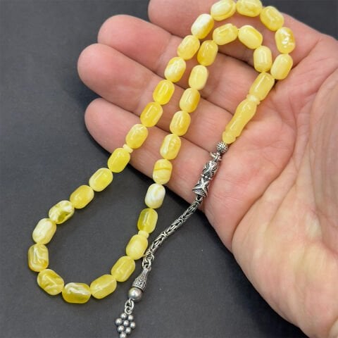 N.N Kaliningrad Damla Kehribar Tespih 6,5*9,5 (mm)