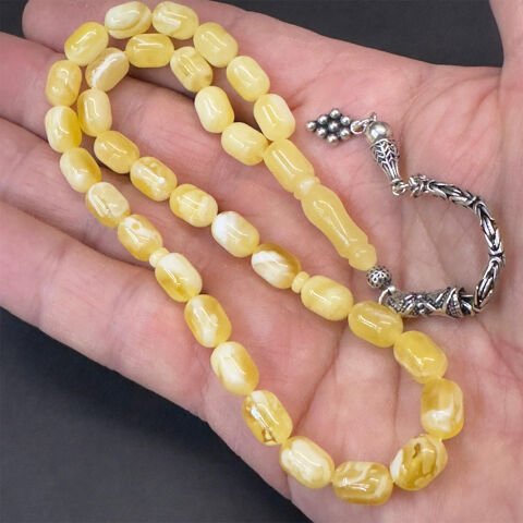 N.N Kaliningrad Damla Kehribar Tespih 6,5*9,5 (mm)