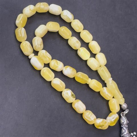 N.N Kaliningrad Damla Kehribar Tespih 6,5*9,5 (mm)