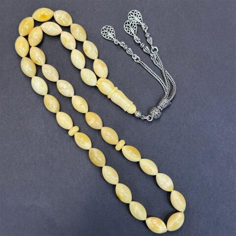 Kaliningrad Damla Kehribar Tespih 8*12,5 (mm)