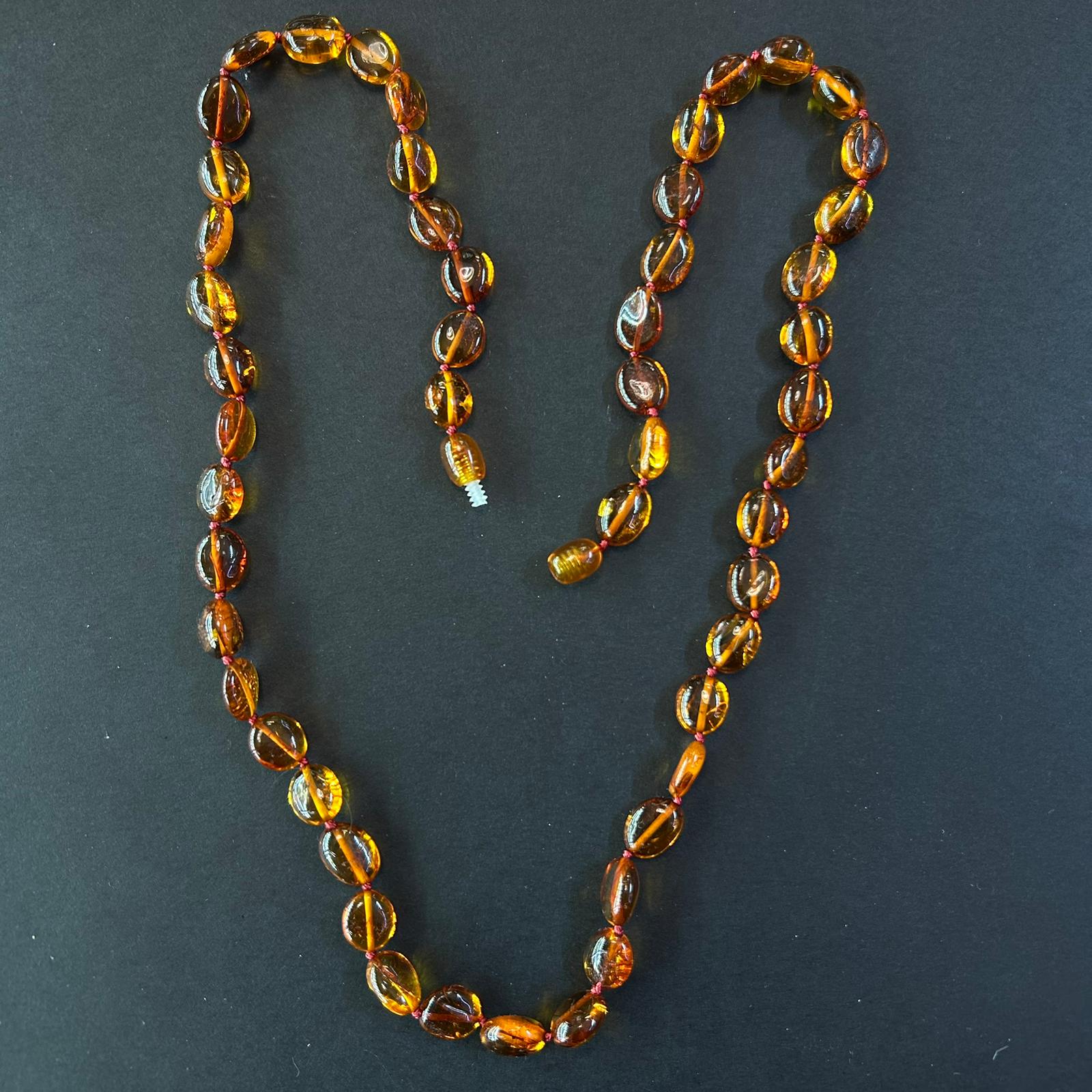 Kaliningrad Konyak Damla Kehribar Kolye 14 (gr)