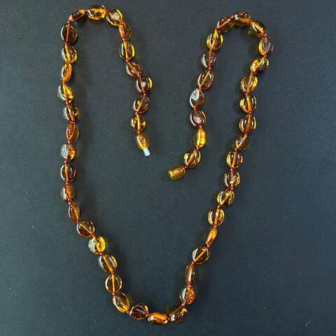 Kaliningrad Konyak Damla Kehribar Kolye 14 (gr)