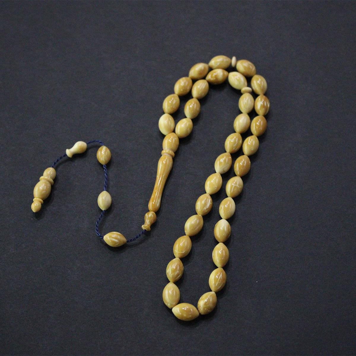 Yerli Atölye İşçiliği Saray Kukası Tespih 7*10,5 (mm)