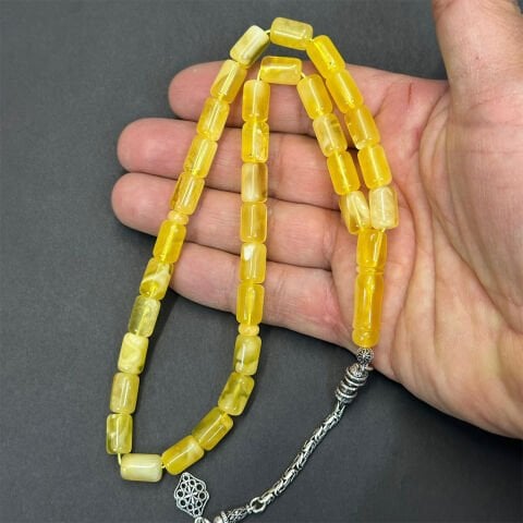 Kaliningrad Damla Kehribar Tespih 7*11 (mm)