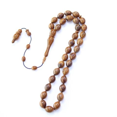 Yerli Atölye İşçiliği Beyzi Kesim Kuka Tespih 8,8*12 (mm)