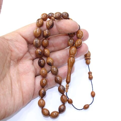 Yerli Atölye İşçiliği Beyzi Kesim Kuka Tespih 8,8*12 (mm)