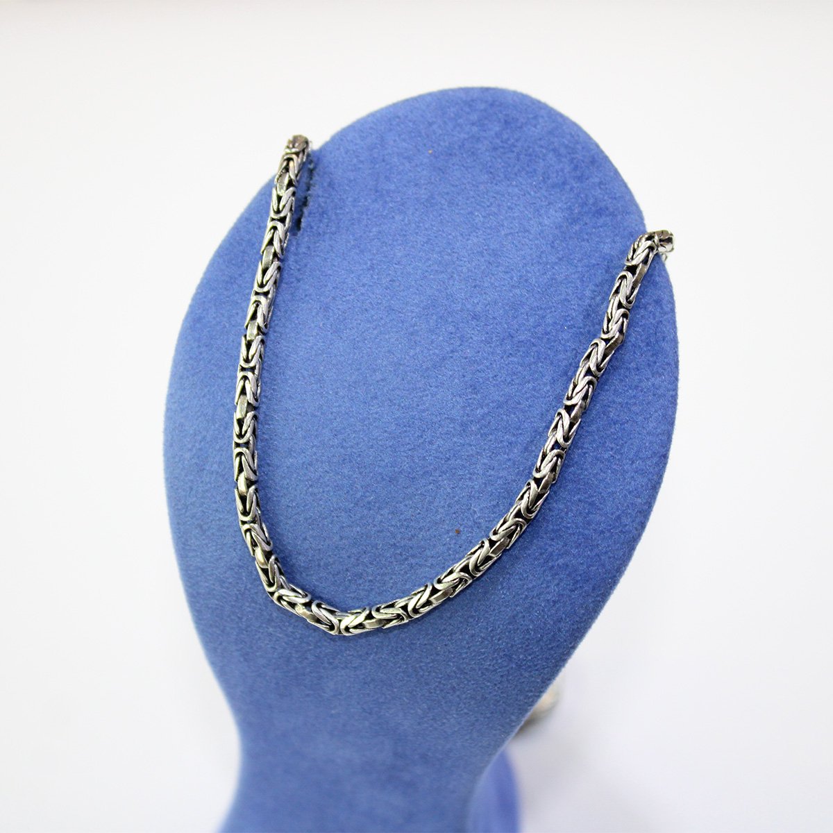 Gümüş Kral Zincir Kolye