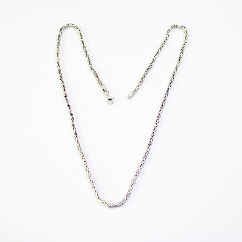 Gümüş Kral Zincir Kolye