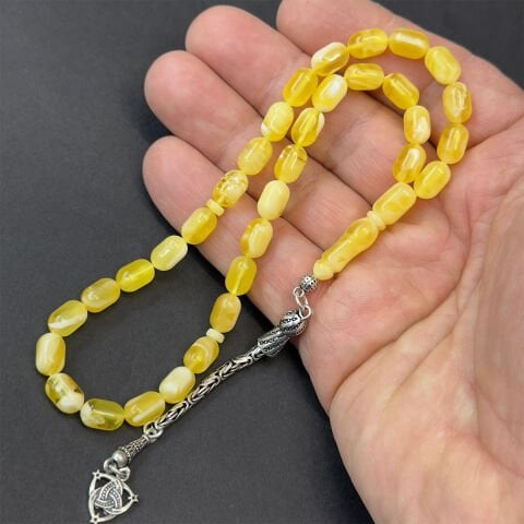 N.N Kaliningrad Damla Kehribar Tespih 6*9,5 (mm)