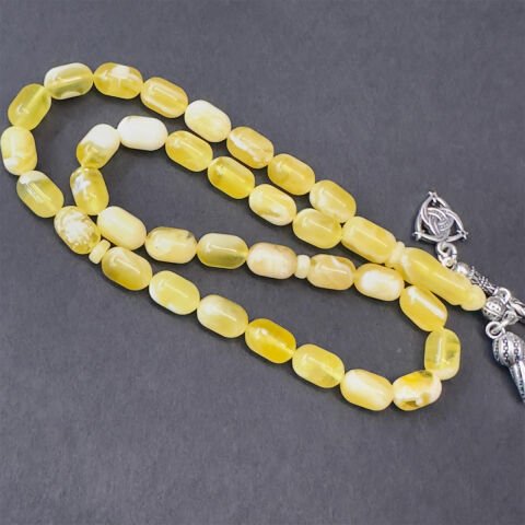 N.N Kaliningrad Damla Kehribar Tespih 6*9,5 (mm)