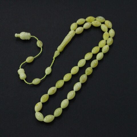 Sistemli Kaliningrad Damla Kehribar Tespih 8*12,5 (mm)